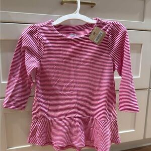 Crazy 8 Pink and White Striped top